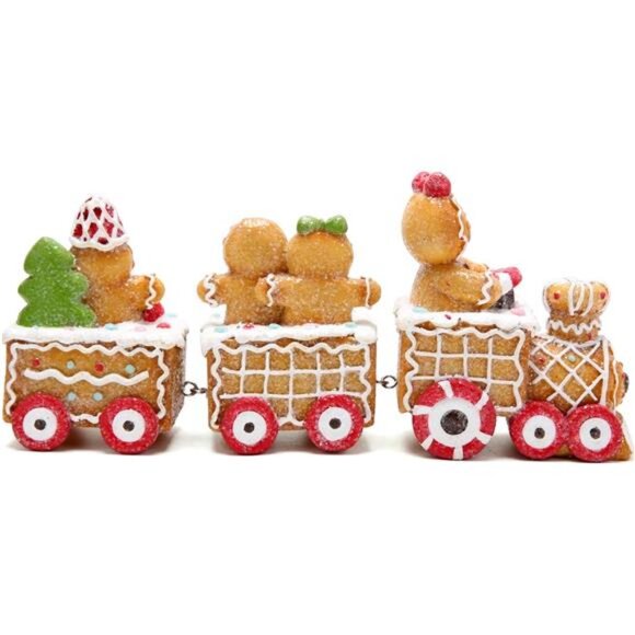 Christmas Decorations Indoor Home Decor Christmas Gingerbread Man Small - Picture 5 of 8